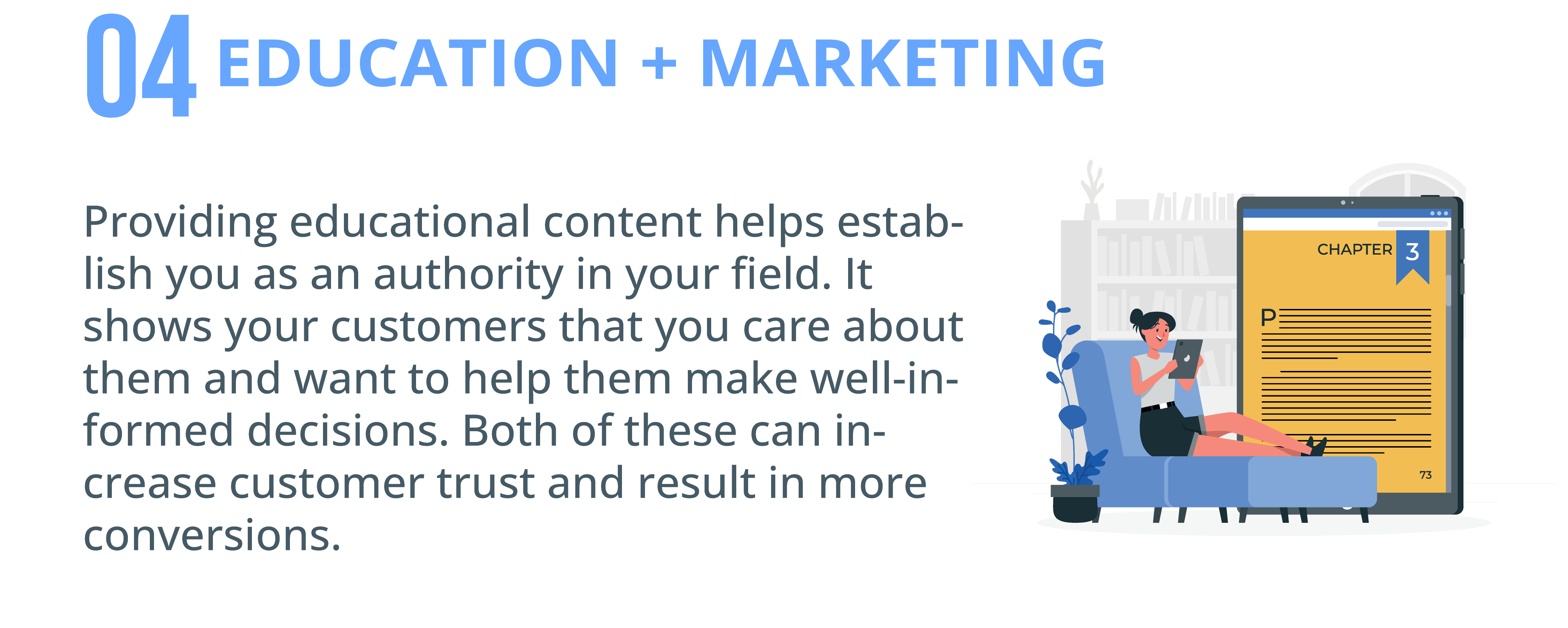 Educational Marketing to improve Customers understanding of your industry